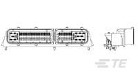 121pos hybrid MQS .63 header 90deg-1241434-3