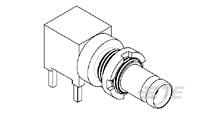 1.0/2.3 RA PCB BULKHEAD JACK-1274544-1