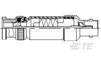 BNC Thru Term 50Ohm Silver Pltd-1-1478207-0