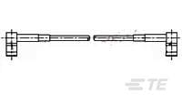 50 OHM COAX SMB ELB PLUG ELB P-1337817-2