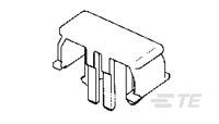 SQUIB CONN IIDIA LOCK BUTTON-1376031-1