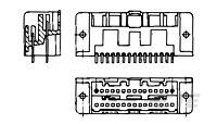 2-142223-2 Board-to-Board Headers & Receptacles