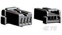 4 POS PLUG HOUSING, LEFT KEYED, .040 MLC-1438466-2