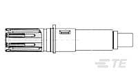 BACC47GB1 - SCKT CONTACT,QUADRAX,SZ8,RR-1445693-4