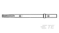 SOC CONT,SZ 24,QUADRAX,50/PKG-1445700-5