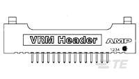 40 MODII 2PC VRM8 HDR W/LATCH, ROHS-5-146315-1