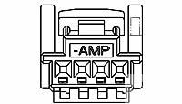 1473672-1 : AMP TH/.025 CONNECTOR SYSTEM, HOUSING | TE Connectivity