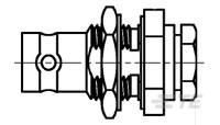 BNC RM BHJ MC 50Ohm Silver Pltd RG58C/U,-1-1478148-0