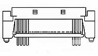 AMP FH CONN REC V 180P (H=14)-5176374-8