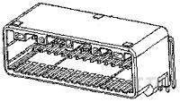 025 24POS LOW PROFILE CAP ASSY H RND-1612048-7