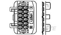 025G 24POS CAP ASSY W-W-1473413-2