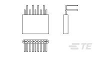 USS015C6 = STRIP CON-1589453-5