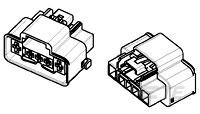 HSG ASSY 5P REC JPT/SPT HYBRID-1599317-1