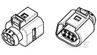 SEALED MT2 6POSN PLUG HOUSING ASSEMBLY-1813139-1