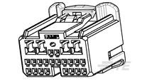 025/090 SER 24POS PLUG ASSY KE-1612802-1