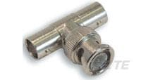 BNC T Adpt JPJ 50Ohm Nickel Gold Pltd-1-1337458-0