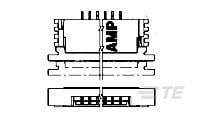 1MM FPC HORZ.BOTTOM CONT.ASSY 14P (Au)-1-1735265-4