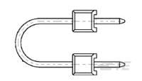 AMP MODU II SOLDER STRAP-2-1740617-4