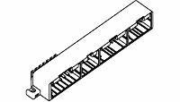 Leitung-Platte .040 MULTILOCK Stecker PIN 174046-2 Steckverbinder 16 TE Con 