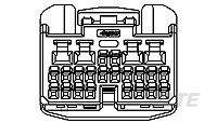 0.64III/2.3II 24POS PLUG ASSY-1746864-1