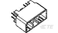 MLC .070 VERT.HDR ASSY   8POS.-282770-1