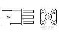 SCD SMPM PCB PLUG-1757644-1