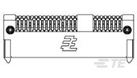 CONNECTOR, A-FREE SATA REC H4.35-1759925-1