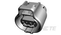 .187 PLUG HSG ASSY 2P GRAY-6-176146-6