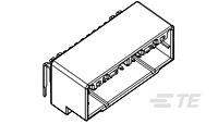 HYBRID I/O CAP ASSY 26P GRAY-175569-6