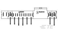 CONN,PIN,RT ANGLE,SLDR,FLATPAQ-1766719-1