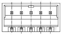 EMIX CONN., 1.5MM PITCH, HDR, R/A, 5P-5-1775444-5