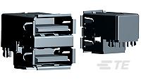 USB, RCPT, A type, Stacked Offset-1775698-1