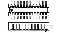 2MM A/F REC V ASSY 30P W/BOSS-3-1123239-0