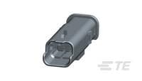 2W TAB HP CONNECTOR GREY-1801174-3