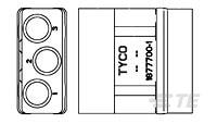 Insert Asy,Socket, GPRBE3Q3SB-1877700-1