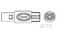 Asy,Plg,6 P,80 D Key,Col 4.0-5.2,Blk,Grn-5-1877846-3