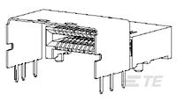 1888861-6 Mini-SAS Connectors