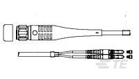 FOMM50 ODC LEAD 5.5 2PLUG-LC/DPX 25M-2-1985835-5