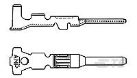 MINI MIC TAB CONTACT     >1,5--282465-1