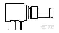 1.0/2.3 R/A PCB JACK, 50 OHM-1460060-1