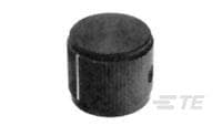 KN1250BA1/4=KNOB KNURL BLK/ALU-2-1437622-8