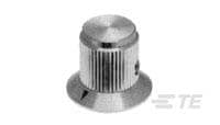 KNS501B1/4=KNOB BLK WITH 1/4 S-7-1437622-4
