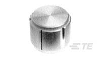 KAS500A1/8=KNOB ALUM 1/8 SHAFT-2-1437621-8