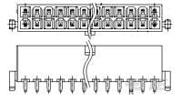 ATX PWR CONN 2 BDLK 18 POS-2-1775099-6