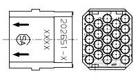 SKT MODULE, 23 POSN, G-SERIES-202651-2