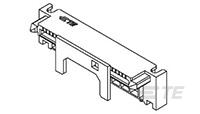 SATA 22P RCPT NUTS 9.2CH SMT G/F-2041435-1