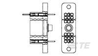 BLOCK,36 POSN,HDR-6-204685-6