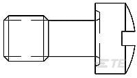 MOUNTING SCREW, ZN PLTD-5747971-3