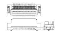 Z-STACK CONN. 42P ASS'Y F8-2069389-1