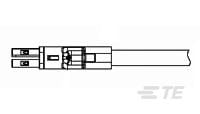 CableAssembly Mini HVL female to pigtail-2-2083032-6